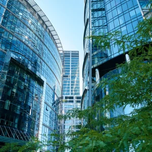 Downtown office view of Bilyk Financial Advisors